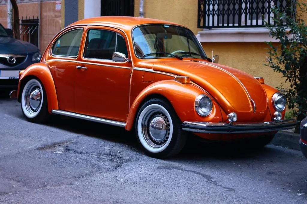 scheduled car maintenance for an old vehicle