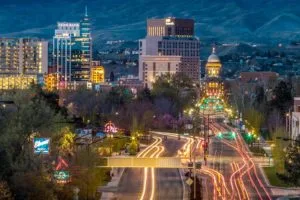 this city of Boise in Idaho, USA